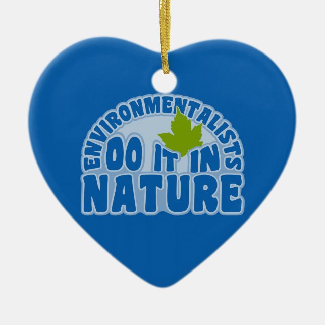 Environmentalists ornament - customize (Front)