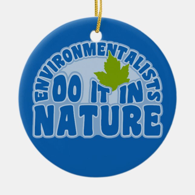 Environmentalists ornament - customize (Front)