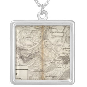 Environs de Clermont Silver Plated Necklace