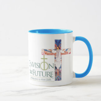 Envision w Cross, Grace Cafe 3 Mug