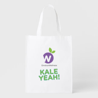 Envision Wellness: Kale Yeah Reusable Grocery Bag