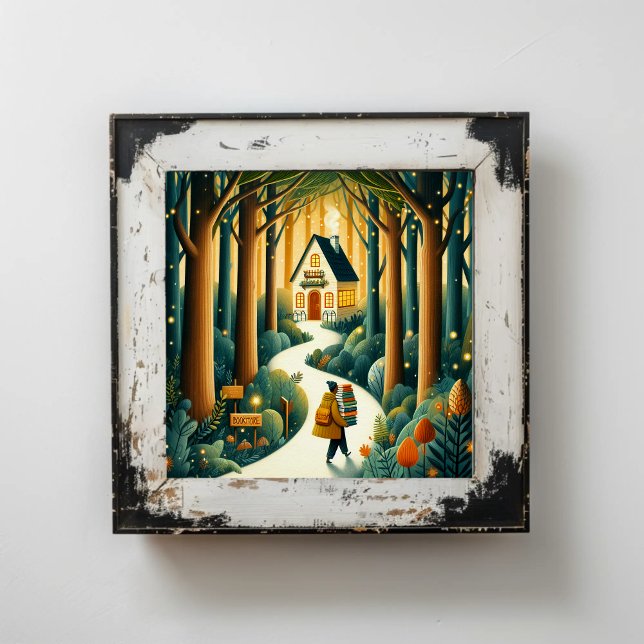 Envisioned Library Bookstore Wall Art (Creator Uploaded)