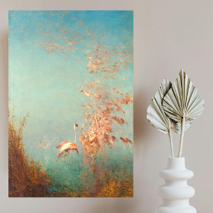 Envol De Flamants Roses, Étang De Vaccarès Poster