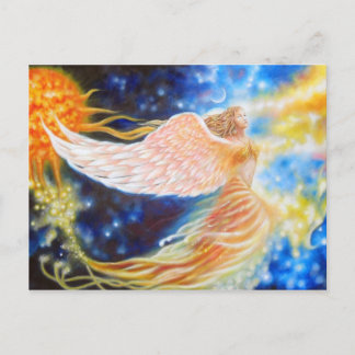 Envolée flamboyante postcard