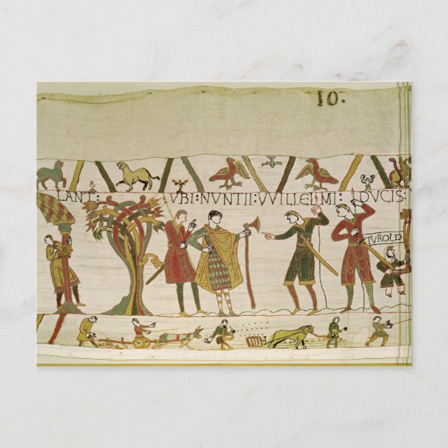 Envoys from Duke William are Sent to Count Guy Postcard (Front)