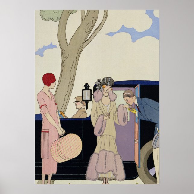 Envy, 1914 (pochoir print) poster (Front)