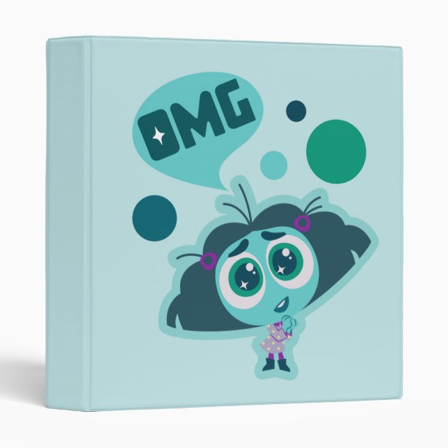 Envy "OMG" 3 Ring Binder (Front/Spine)