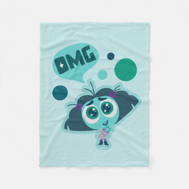 Envy "OMG" Fleece Blanket (Front)