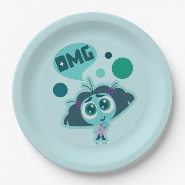 Envy "OMG" Paper Plates (Front)