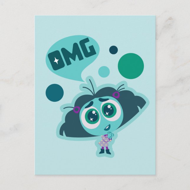 Envy "OMG" Postcard (Front)