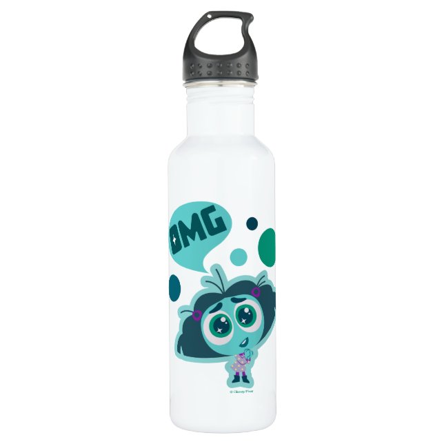 Envy "OMG" Stainless Steel Water Bottle (Front)