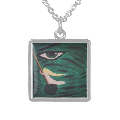 Envy Painted Art 7 Deadly Sins Sterling Silver Necklace