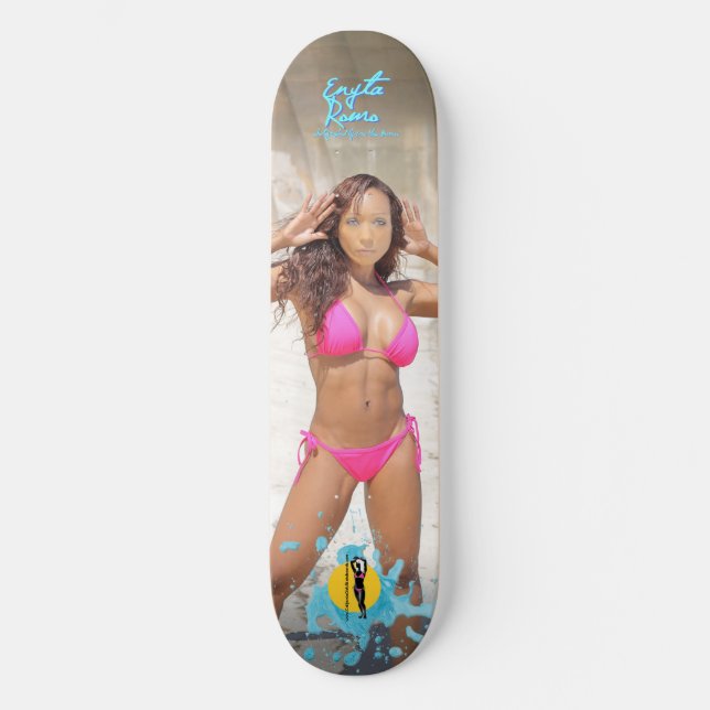 Enyta Romo "Cuerpo" Skateboard Deck (Front)