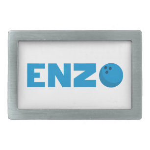 Enzo bowling belt buckle