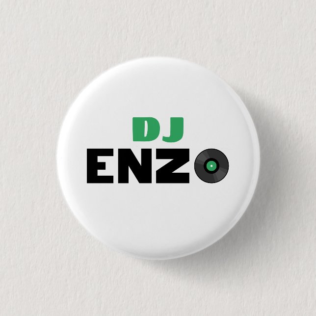 Enzo DJ Button (Front)
