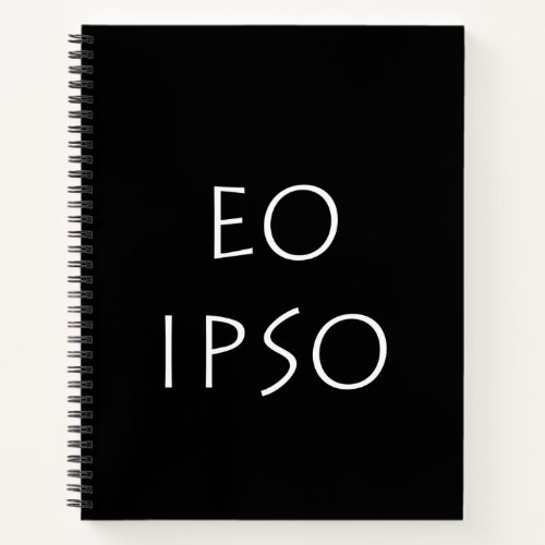 Eo Ipso Notebook