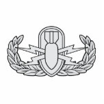 EOD badge Cutout<br><div class="desc">Joint Service EOD badge</div>