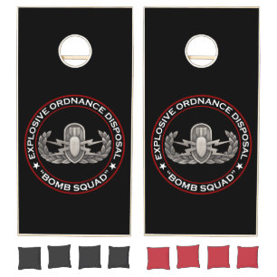 EOD "Bomb Squad" Cornhole Set