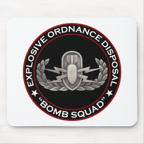 EOD Bomb Squad Mouse Pad