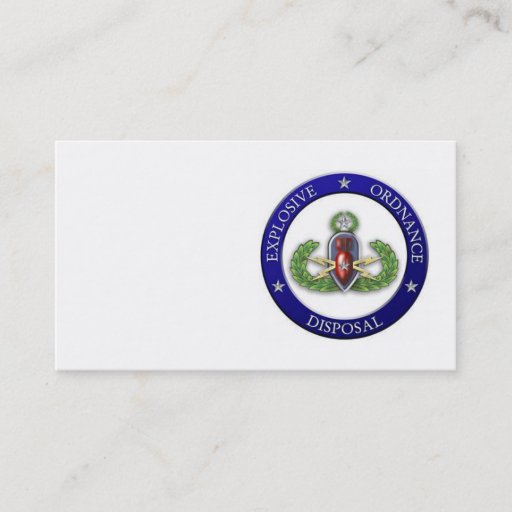 Customizable EOD Business Card