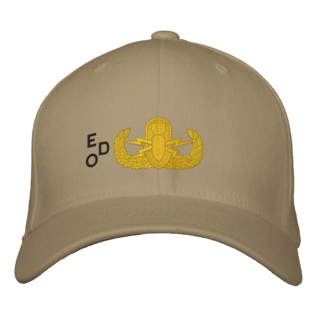EOD EMBROIDERED BASEBALL CAP (Front)
