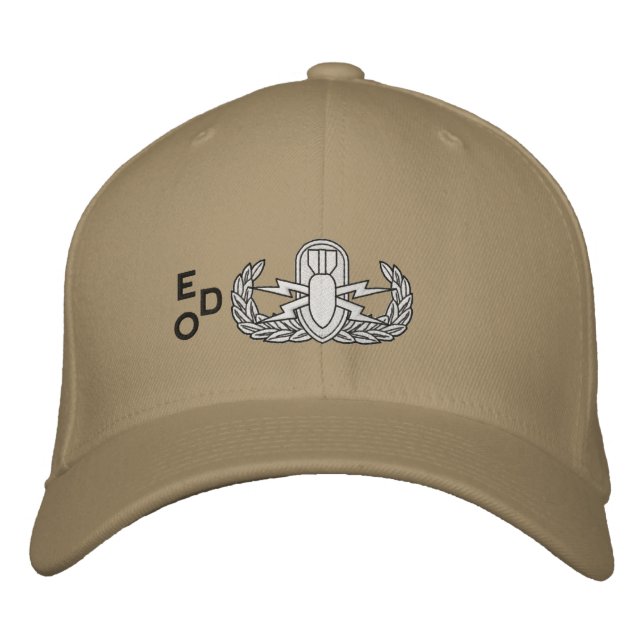 EOD EMBROIDERED BASEBALL CAP (Front)