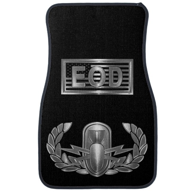 EOD Explosive Ordnance Disposal  Car Floor Mat (Front)