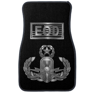 EOD Explosive Ordnance Disposal  Car Floor Mat