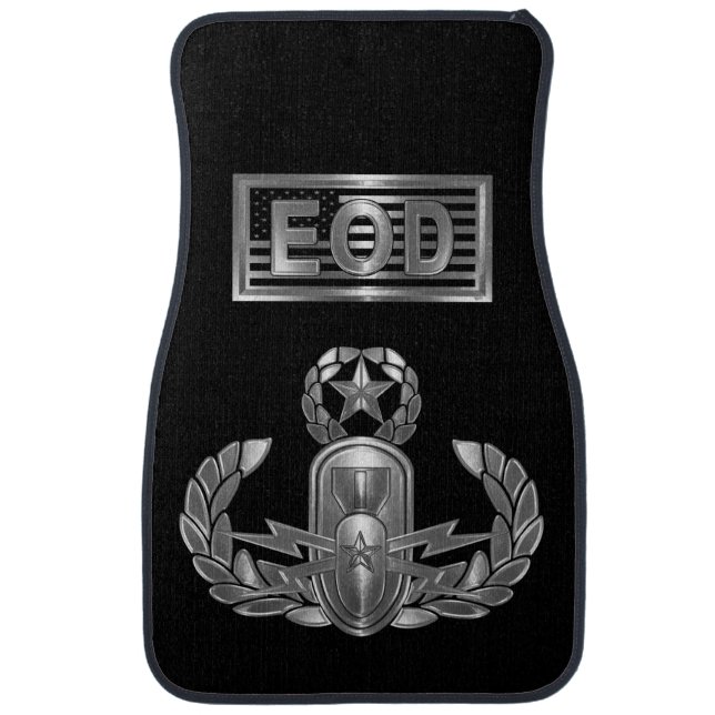 EOD Explosive Ordnance Disposal  Car Floor Mat (Front)