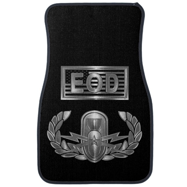 EOD Explosive Ordnance Disposal  Car Floor Mat (Front)
