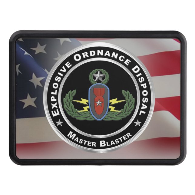 EOD Explosive Ordnance Disposal  Hitch Cover (Front)