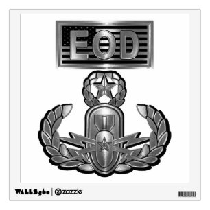 EOD Explosive Ordnance Disposal Wall Decal