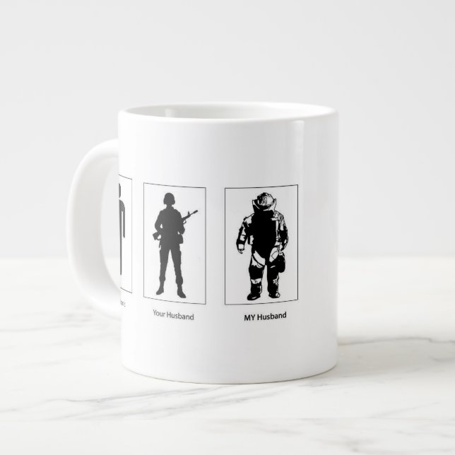 EOD husband wife mug coffee (Front Left)