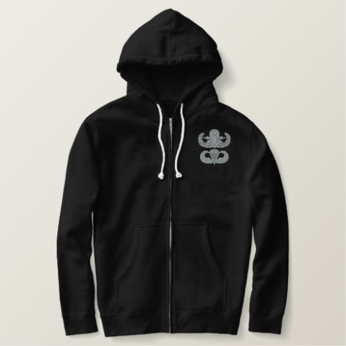 EOD logo Airborne Embroidered Hoodie