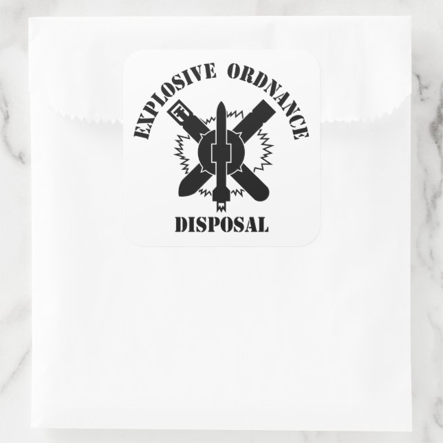 WarlordOne Explosive Ordnance Group EOD Vinyl Sticker Decal