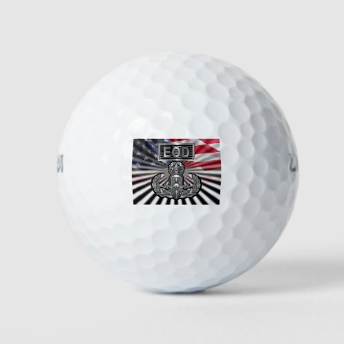 âœEOD Master Blasterâ Commemorative Gift Golf Balls