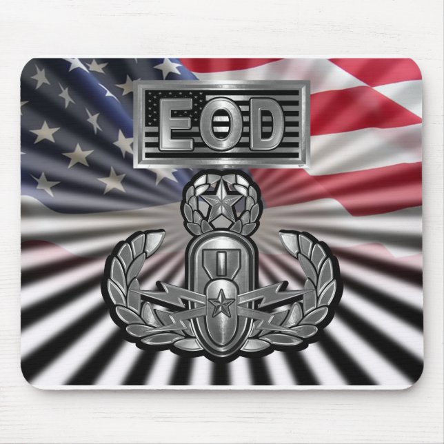 “EOD Master Blaster” Commemorative Gift Mouse Pad (Front)