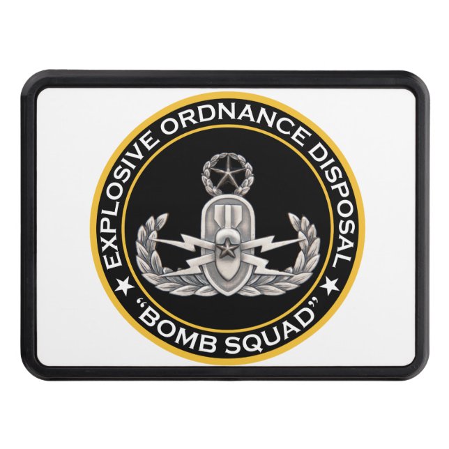 EOD Master Bomb Squad Hitch Cover (Front)
