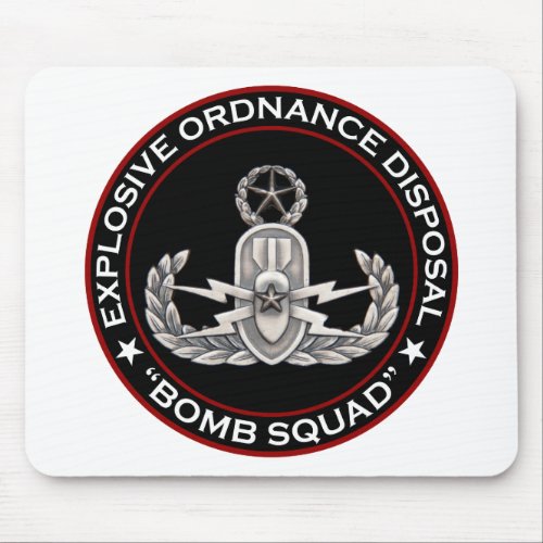 EOD Master Bomb Squad Mouse Pad