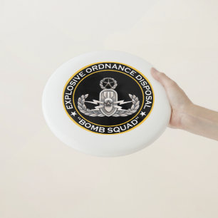 EOD Master Bomb Squad Wham-O Frisbee