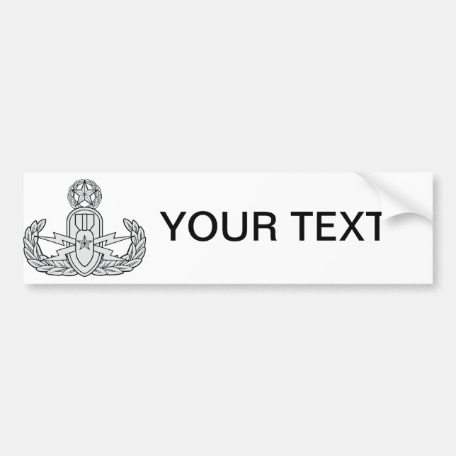 EOD Master Bumper Sticker (Front)
