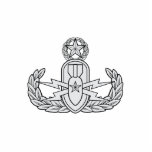 EOD Master Cutout<br><div class="desc">Joint Service EOD Master badge Background color and image size/location can be customized on most items</div>