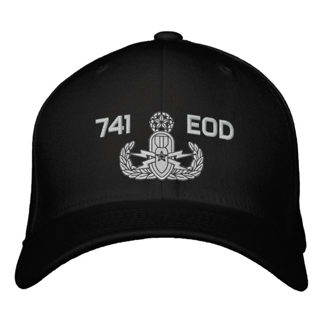 EOD Master Embroidered Baseball Cap (Front)