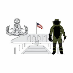 EOD Master Memorial Bomb Suituit Cutout