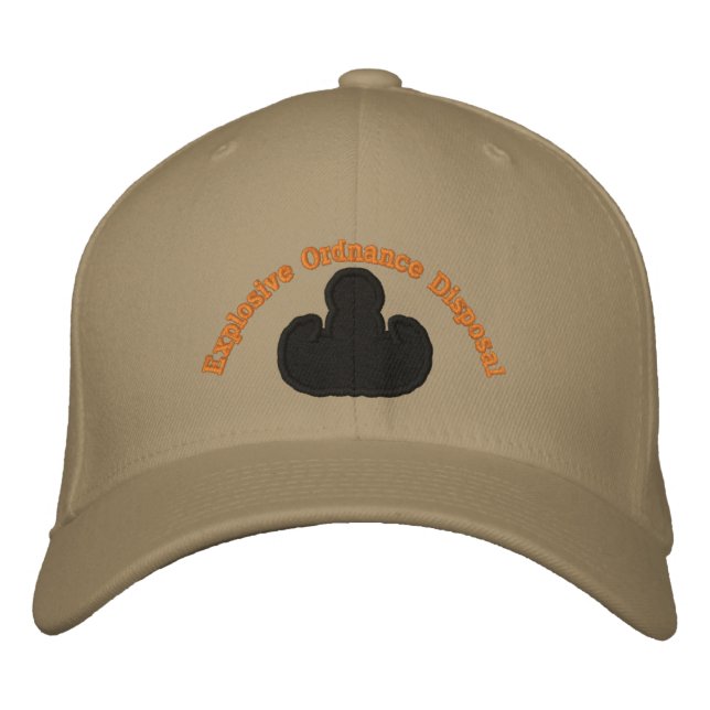 EOD Master outline Embroidered Baseball Hat (Front)