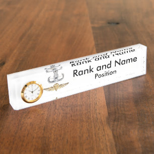 EOD Master Parachutist Name Plate