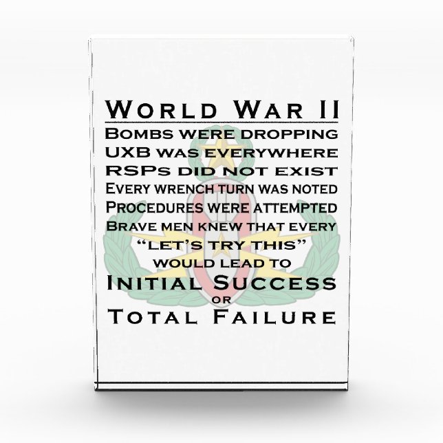 EOD Master WWII Award (Front)