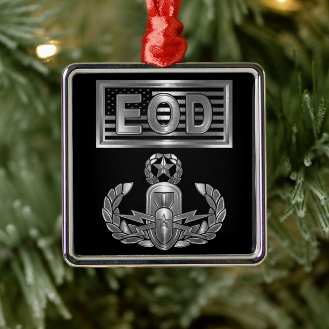EOD METAL ORNAMENT (Tree)