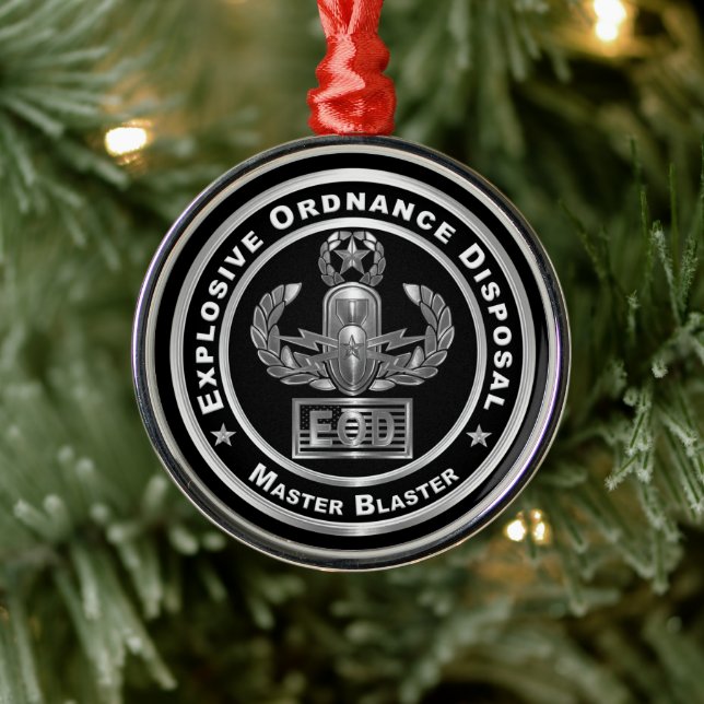 EOD METAL ORNAMENT (Tree)