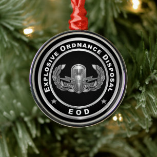 EOD METAL ORNAMENT